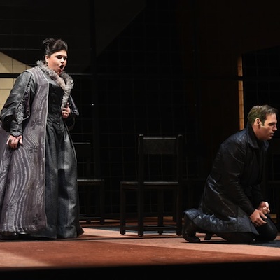 Leah Crocetto and Dimitri Pittas in Opera Philadelphia's 'Don Carlo'