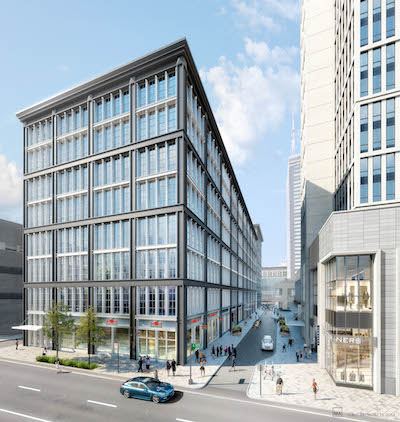 The new look building at 34 South 11th Street | Courtesy: SSH Real Estate