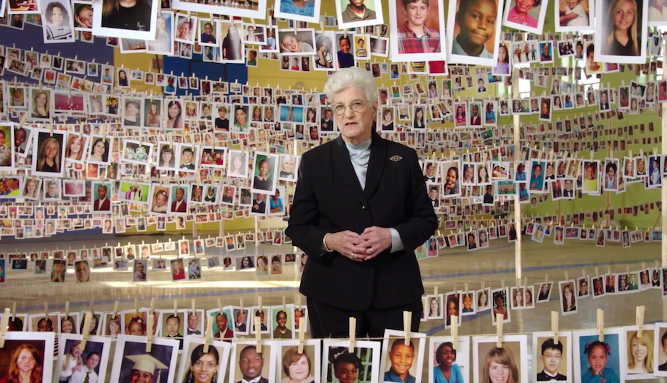 Screen grab of Lynne Abraham's new campaign ad.