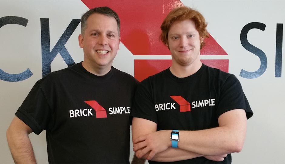 Det Ansinn (left) and Daniel Wood of Brick Simple are developing apps for the Apple Watch.