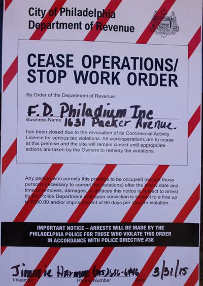 philadium-cease-operations