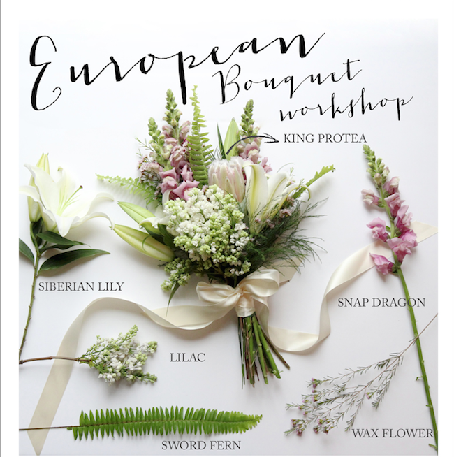 Learn how to make your own hand-tied bouquet at Flowers & Co.'s upcoming workshop.