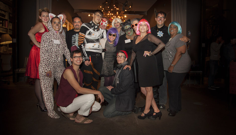 Team AIDS Law Project at their annual event Boo! in 2014. 