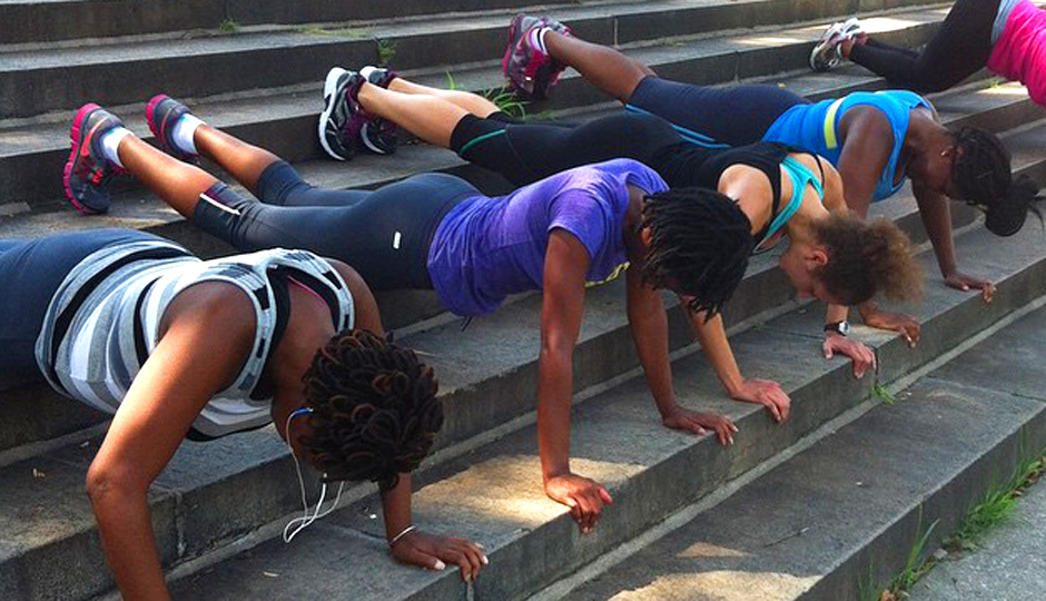 Boot camp with City Fit Girls | Photo via Facebook