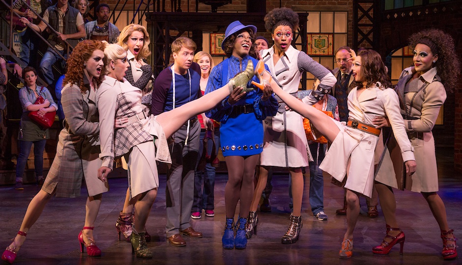 The cast of 'Kinky Boots.'