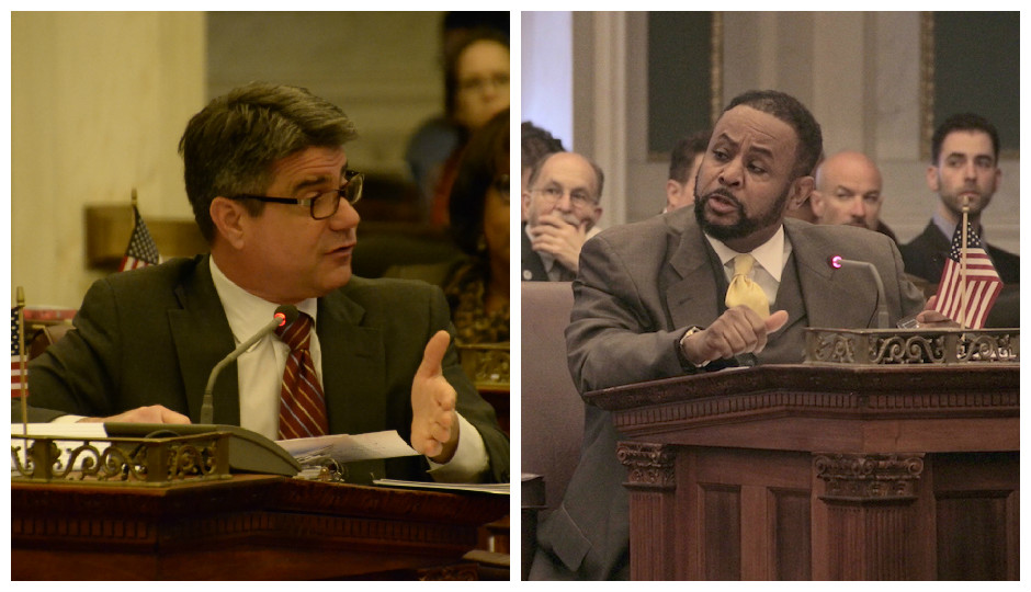 From L to R: Council members Bobby Henon and Curtis Jones, Jr. | Photo courtesy of City Council's Flickr