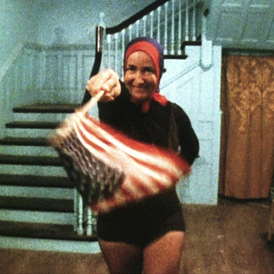 Clearly, not me: A scene from "Grey Gardens."
