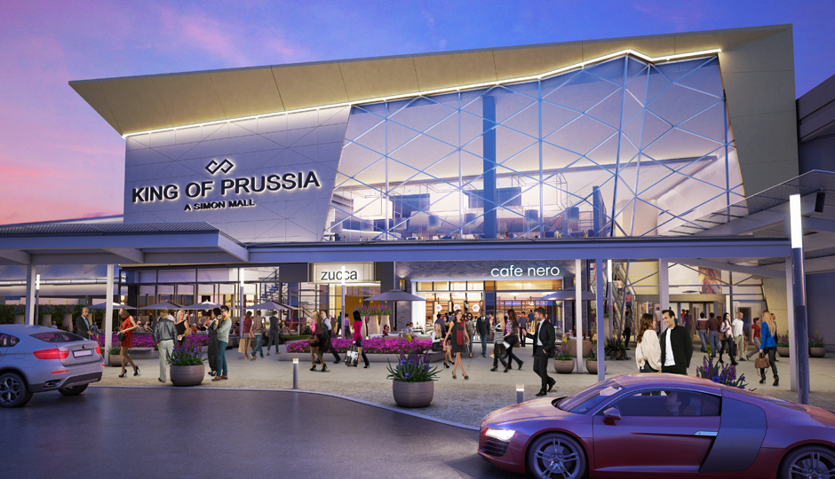 The King of Prussia Mall expansion project is in full swing.