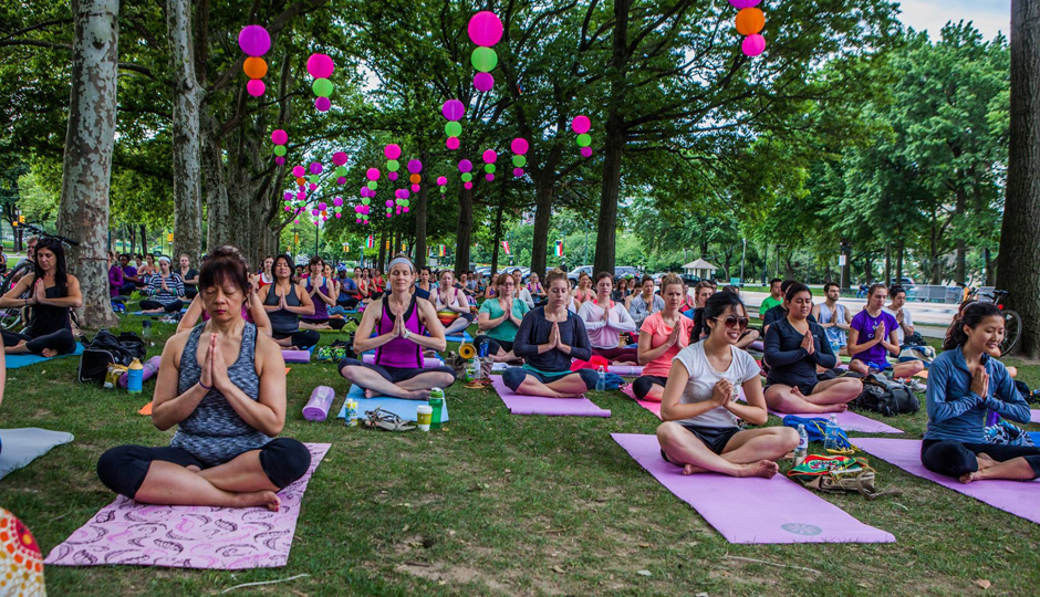 Yoga in the Park – Fairmount Park Conservancy