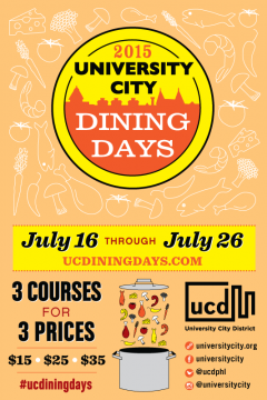 University City Dining Days 2015