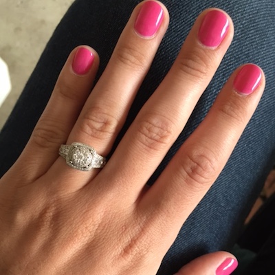Kristen's ring! 