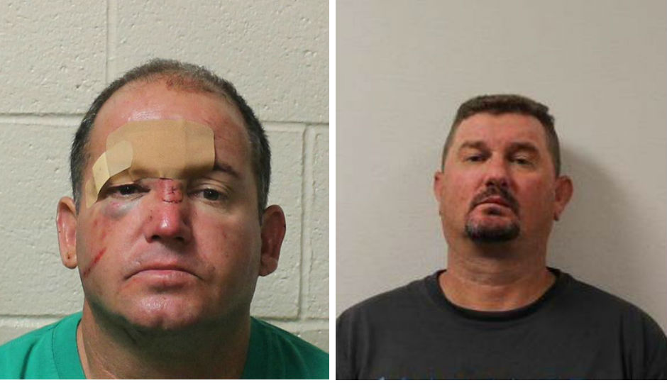 Barbella (left) and Duffy (right). Photo via Wicomico County Sheriff's Office on Facebook 
