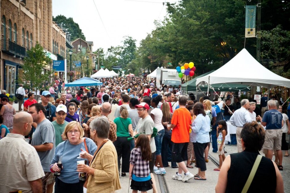 Last year's Street Fare in Mt. Airy. 