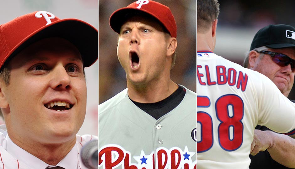 Papelbon through the years. Photos, from left, Howard Smith,  Steve Mitchell, H. Rumph Jr., all USA Today Sports Images