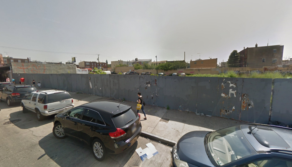 The lot, as seen from 9th Street | Via Google Street View
