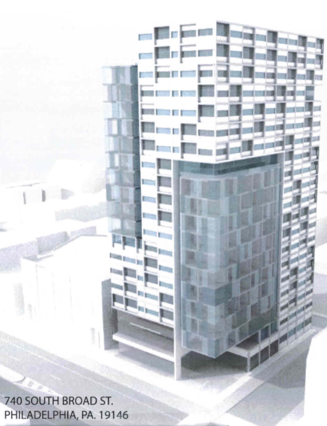 Rendering of what the 20-story condo high rise | Provided by Anthony Beverley