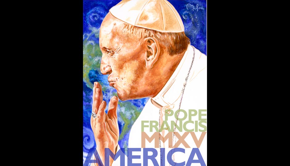 "Pope Francis" by Perry Milou can be yours for just one million dollars.