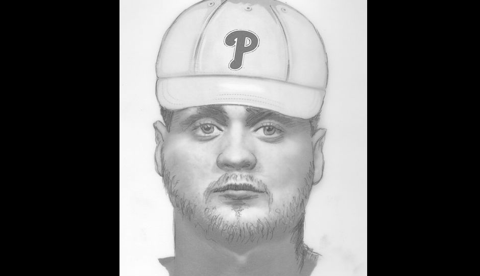 A composite released by SVU. Courtesy Philadelphia Police Department.