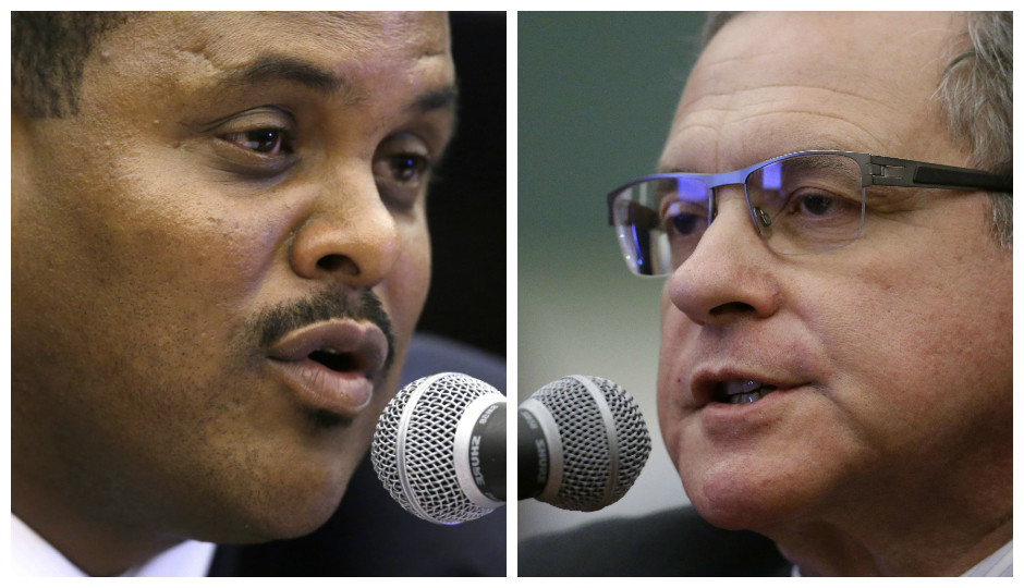 From L to R: L&I Commissioner Carlton Williams and City Controller Alan Butkovitz | Photos by the Associated Press