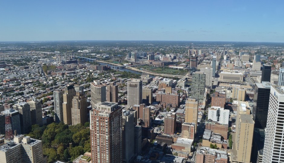 You could probably get used to this penthouse view atop Two Liberty Place | Photos: James Jennings