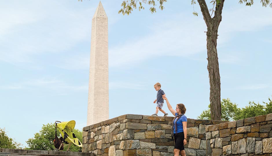 The Washington Monument. Photograph by Matthew Rakola