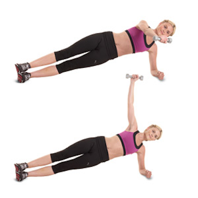 Move: Side plank.