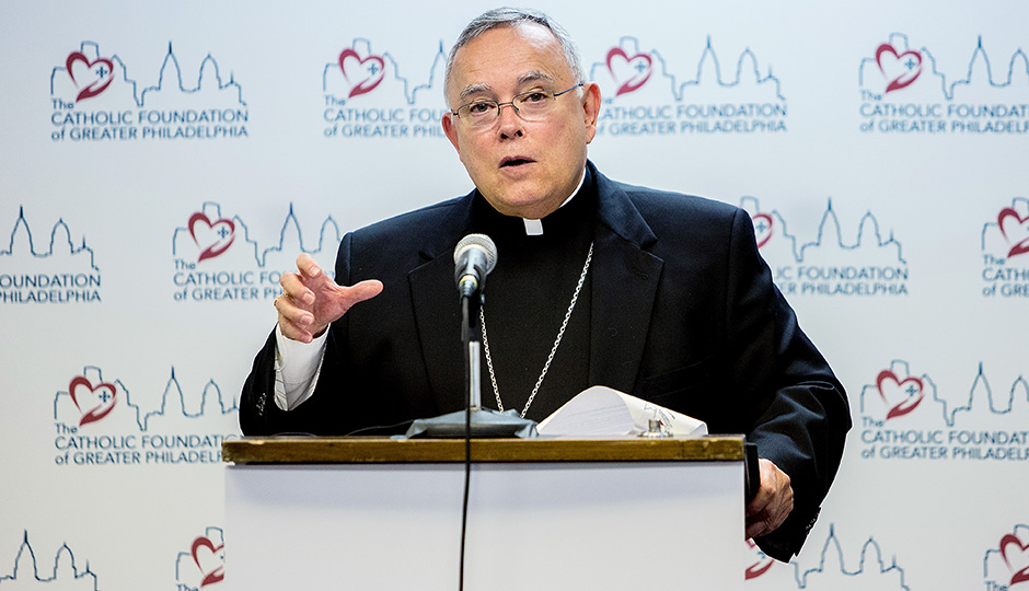 Archbishop Charles Chaput. Photo | Jeff Fusco
