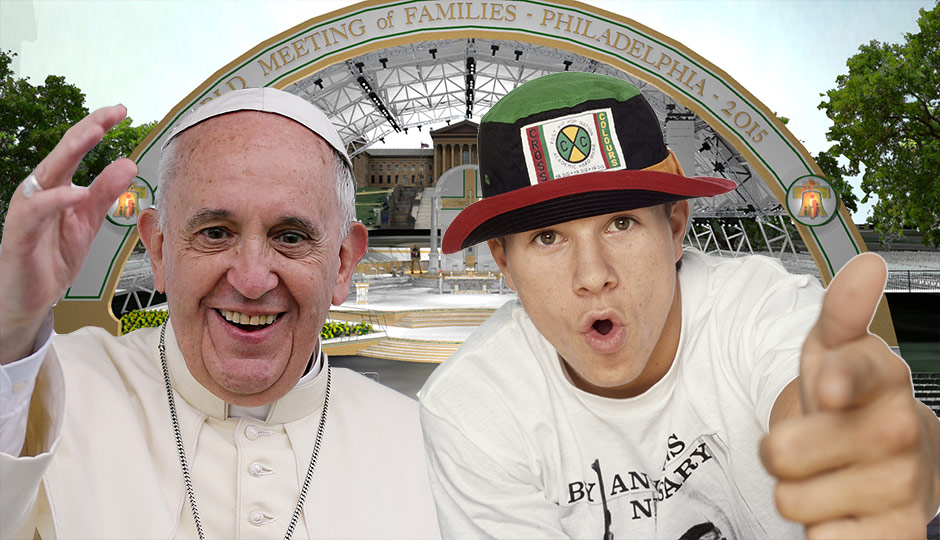 Mark Wahlberg and The Pope