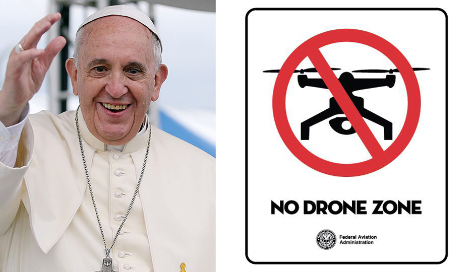 Pope Francis drone ban
