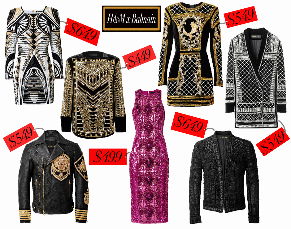 Are Most Wildly Expensive Pieces From the H&M x Balmain Collection Philadelphia Magazine