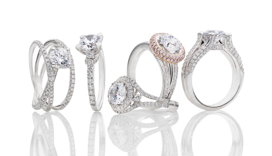 Here's a peek at some of the ring styles that will be available during the sale. Courtesy of BENARI JEWELERS.