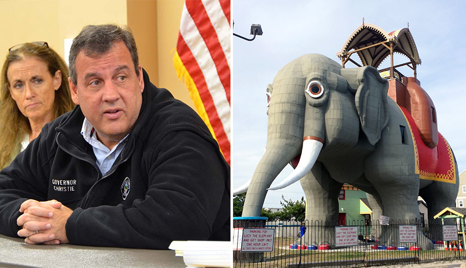 Chris Christie and Lucy - Margate