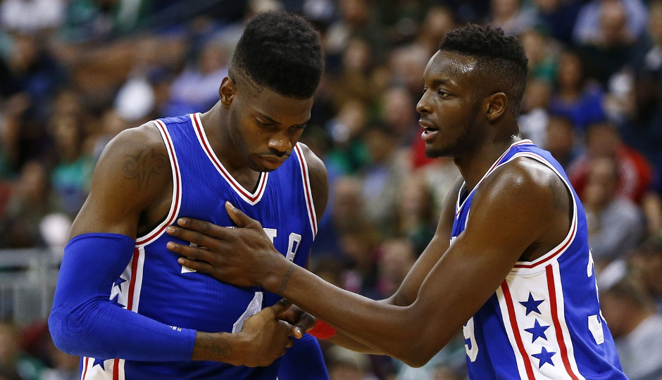 Sixers big man Nerlens Noel is receiving Defensive Player of the Year talk | Mark L. Baer-USA TODAY Sports