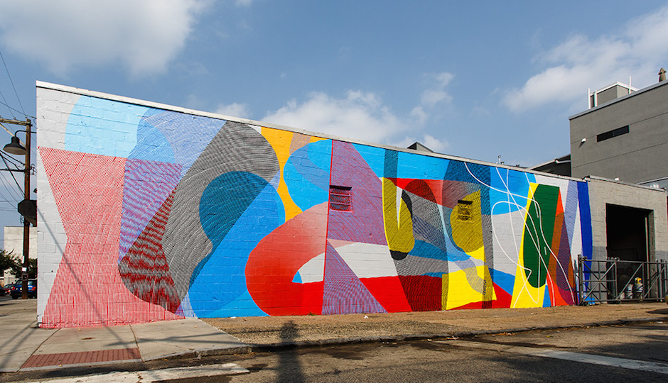 MOMO mural at Frankford and Berks. | Photo by Steve Weinik