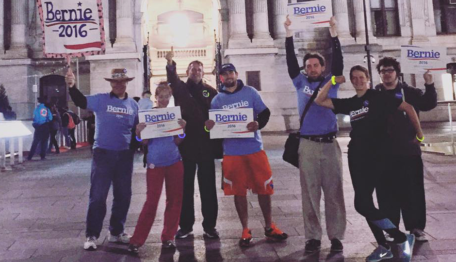 Philly's Bernie Sanders Walking/Running Group | Photo via Facebook