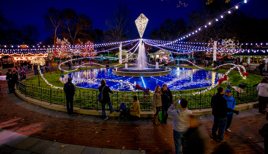 Electrical Spectacle in Franklin Square Park. 
