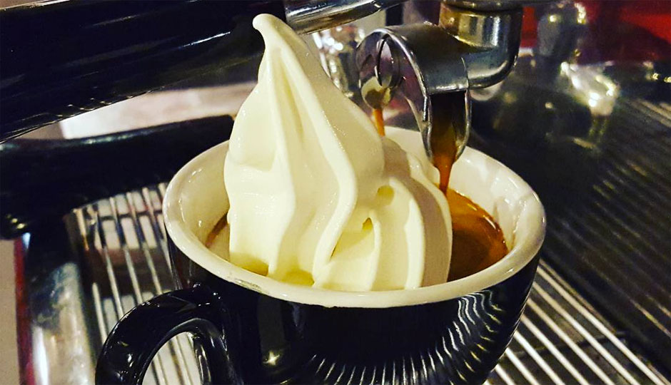 The Affogato is the way to go.