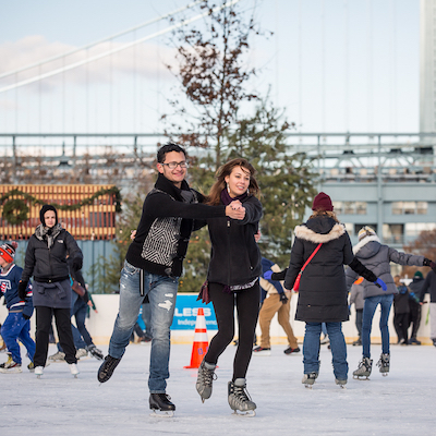 Get a sneak peek at Blue Cross RiverRink Winterfest Tuesday — if you were lucky enough to get a ticket. | Photo by Matt Stanley