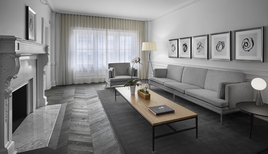 A look at an all-new suite at AKA Rittenhouse | Image courtesy AKA Rittenhouse