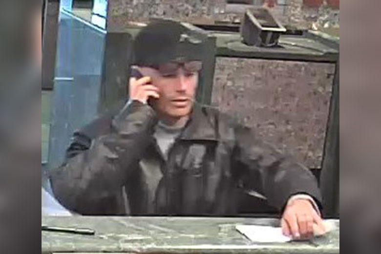 Alleged bank robber - TD Bank - 2520 Grant Avenue - Northeast Philly