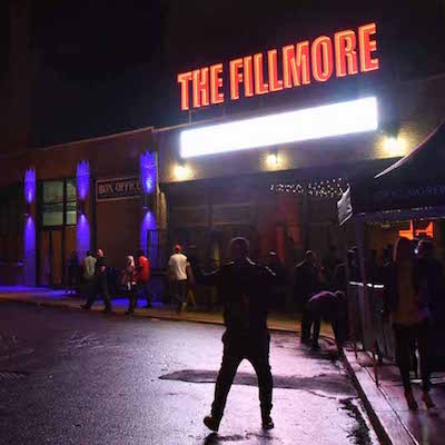 Last night Fillmore Philadelphia opened in Fishtown. The Fillmore Philadelphia is located at 1000 Frankford Avenue at the site of a defunct, 100-year-old factory. Live Nation's House of Blues Entertainment (HoBE) division will run the new venue which can hold 2500 in the main concert room and theres a 450 seat venue called the Foundry on a 2nd floor which where smaller acts will perform.