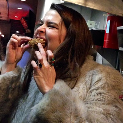 Nothing says wing connoisseur like a fur.  