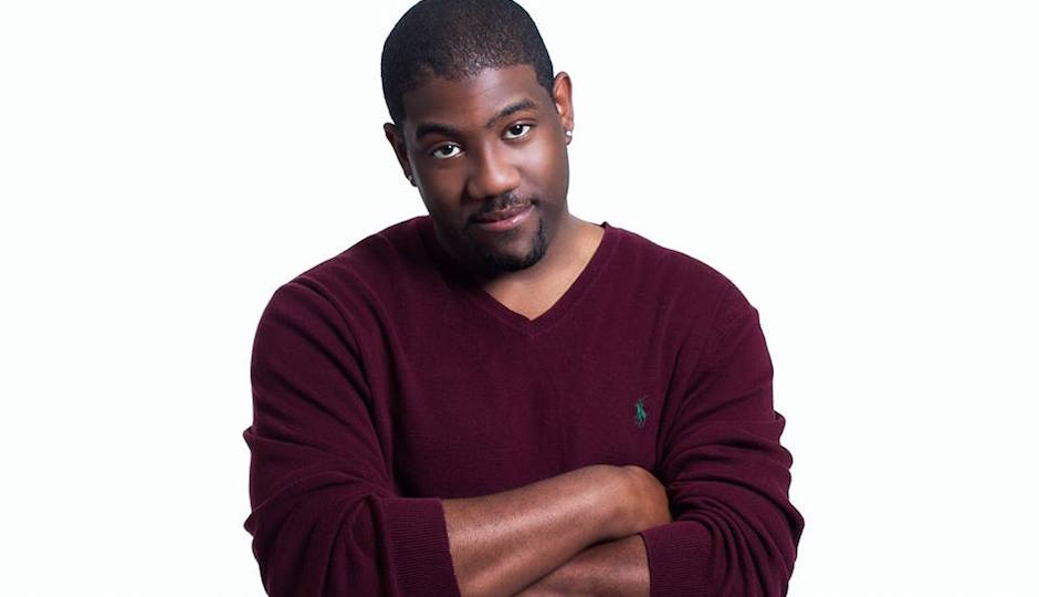 Comedian Clint Coley performs at Helium Comedy Club on Sunday night. 