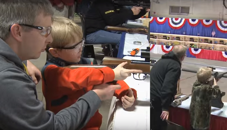 Comcast has asked that these images of children holding guns be removed from a TV commercial for the Great American Outdoor Show.  