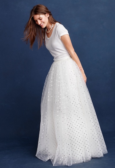 How fun is J.Crew's new Dalila Tulle Skirt?
