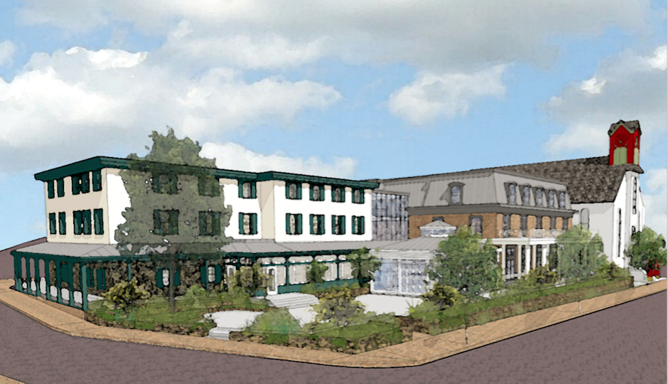 Plan for the Logan Inn | Rendering via Landmark Developers