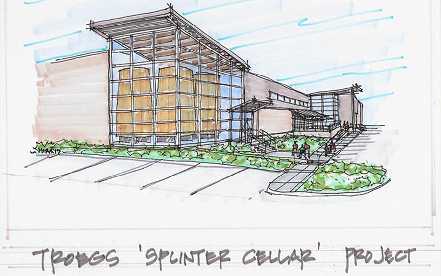 Rendering of the expansion. | Via Troegs Brewery blog
