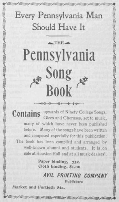 1899-pennsongbook