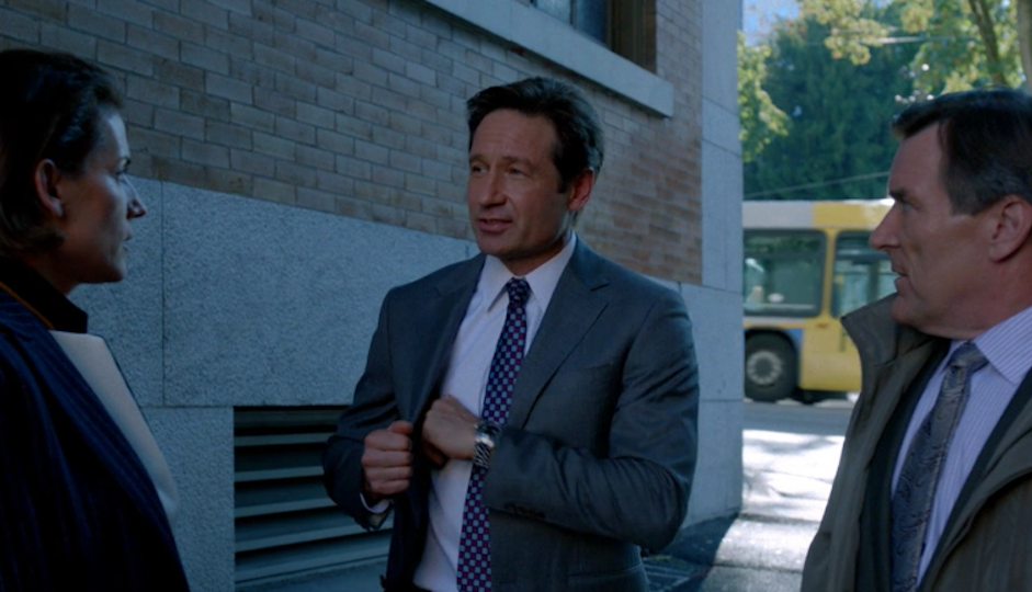 Monday night's X-Files was set in Philadelphia.