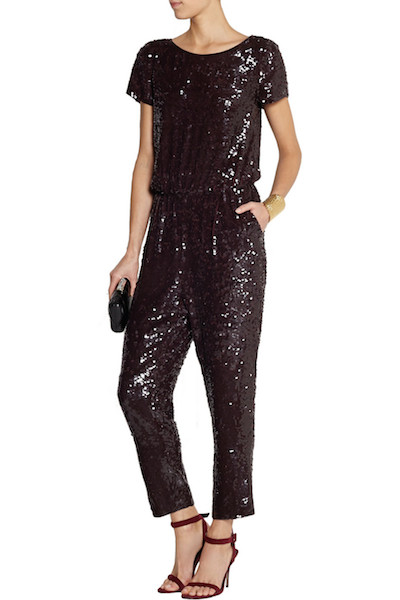 J.Crew Collection sequined jumpsuit via The Outnet. 